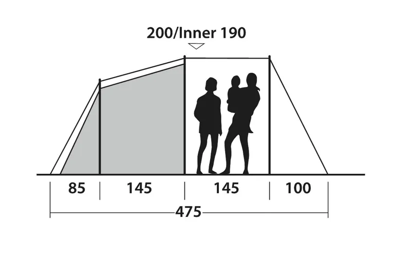 Outwell Dash 5 Tent - 2021 Model-4